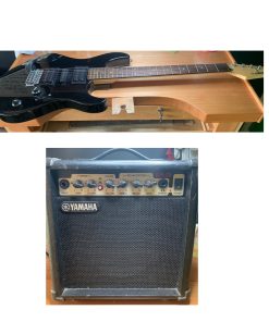 Set guitarra eléctrica Yamaha ERG y amplificador Yamaha ga 15