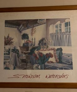 Lamina hogar enmarcada