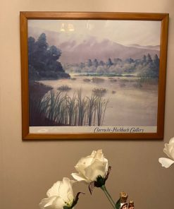 Lamina paisaje enmarcada