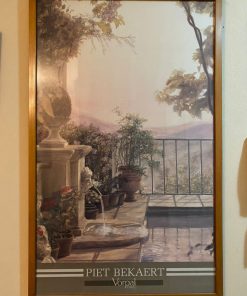 Lamina terraza enmarcada