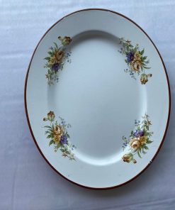 Bandeja enlozada ovalada