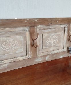 Perchero de madera rustico