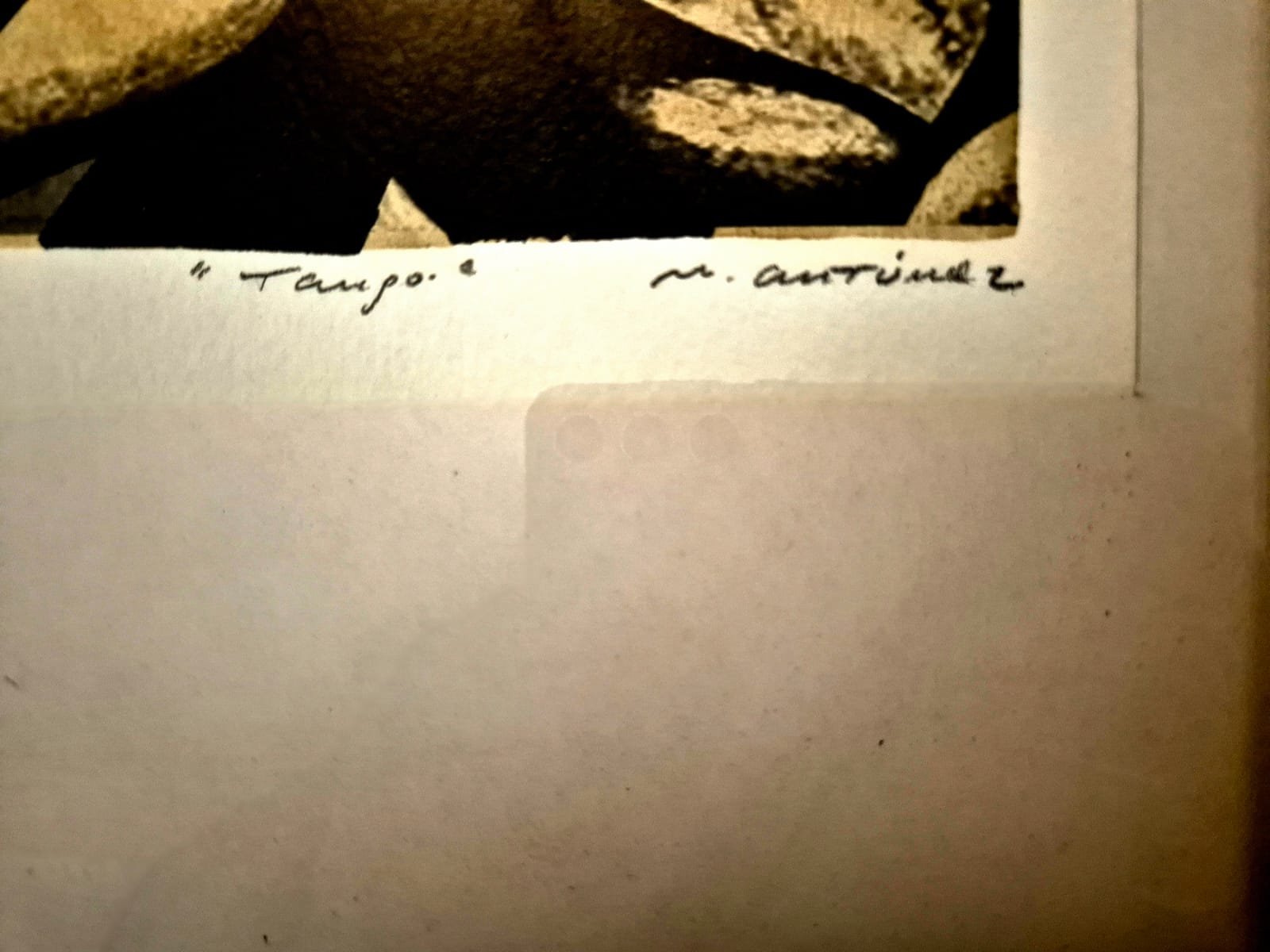 Cuadro litografía "Tango" Nemesio Antúnez - Imagen 2