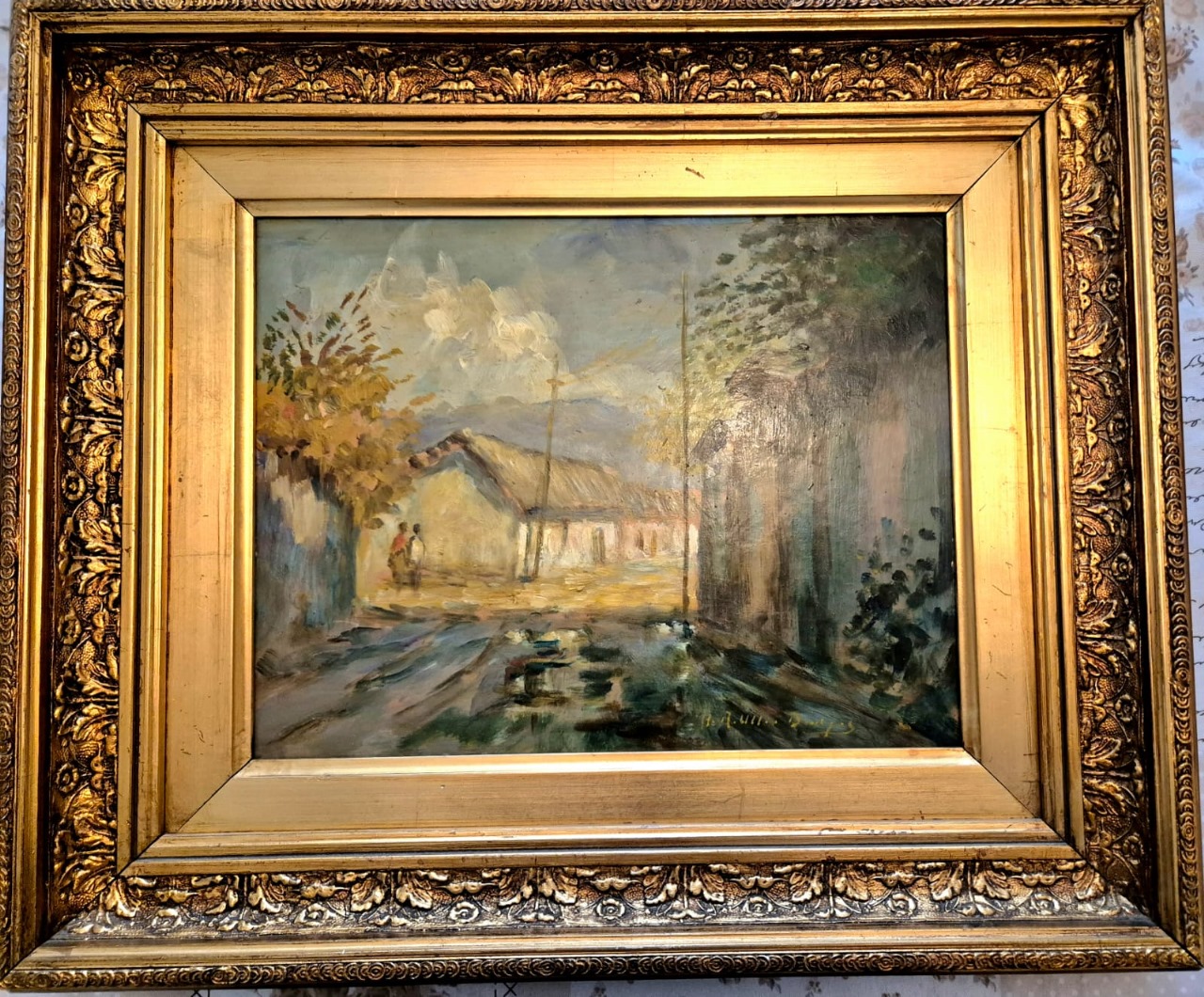 Cuadro paisaje Ulloa Brugos