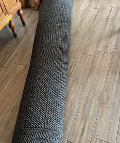 Alfombra D'Turkia sisal negra