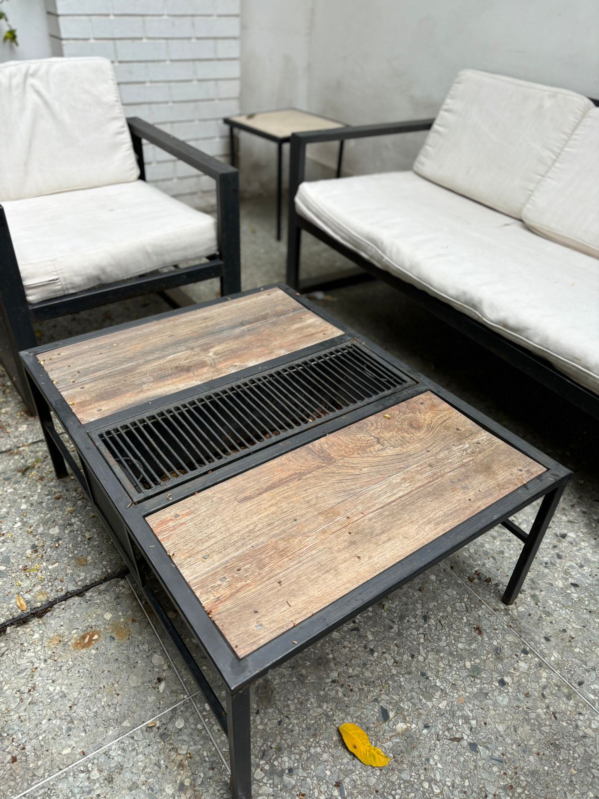 Juego de terraza fierro 4 piezas Scott Design - Imagen 6