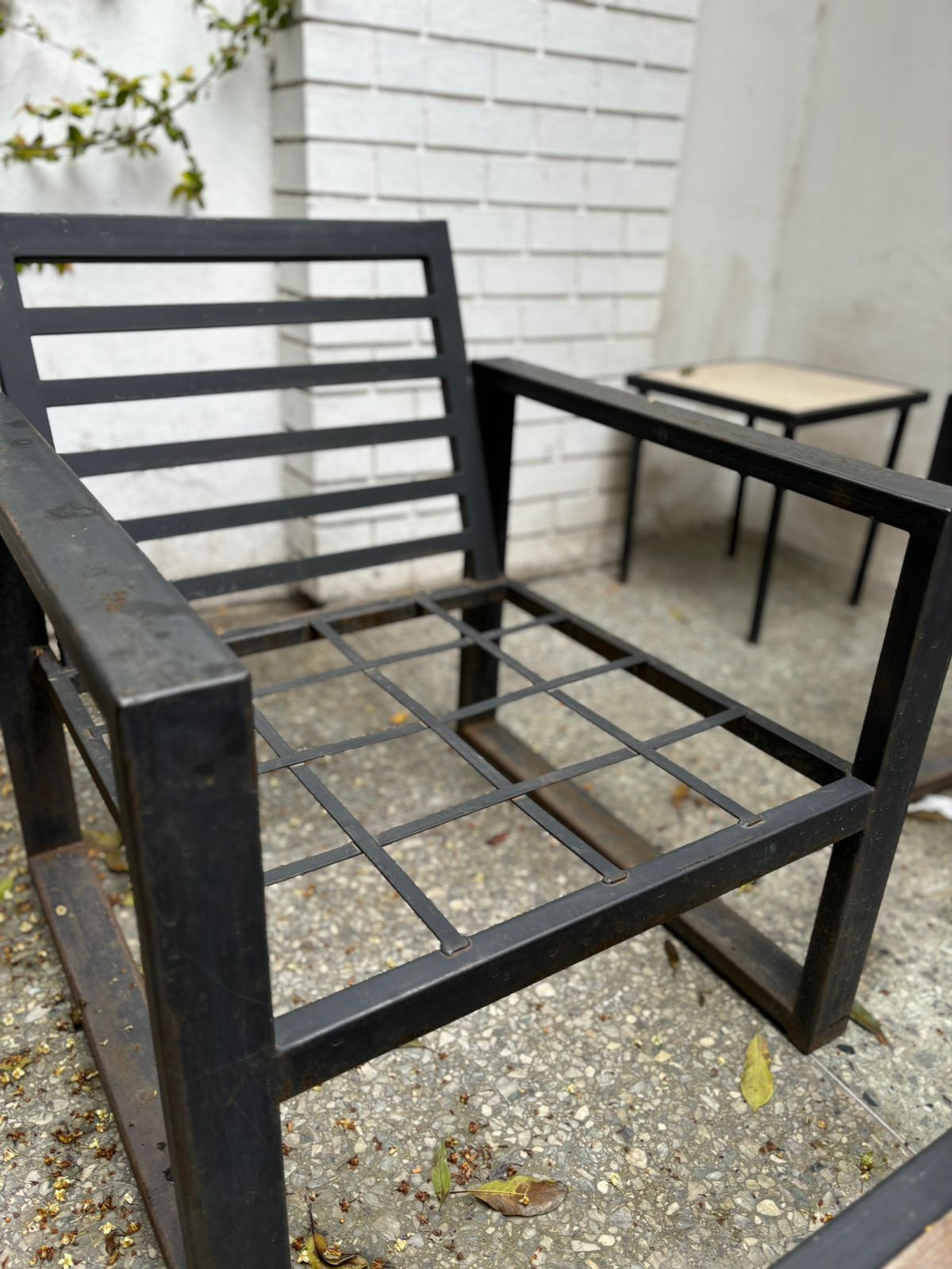 Juego de terraza fierro 4 piezas Scott Design - Imagen 8