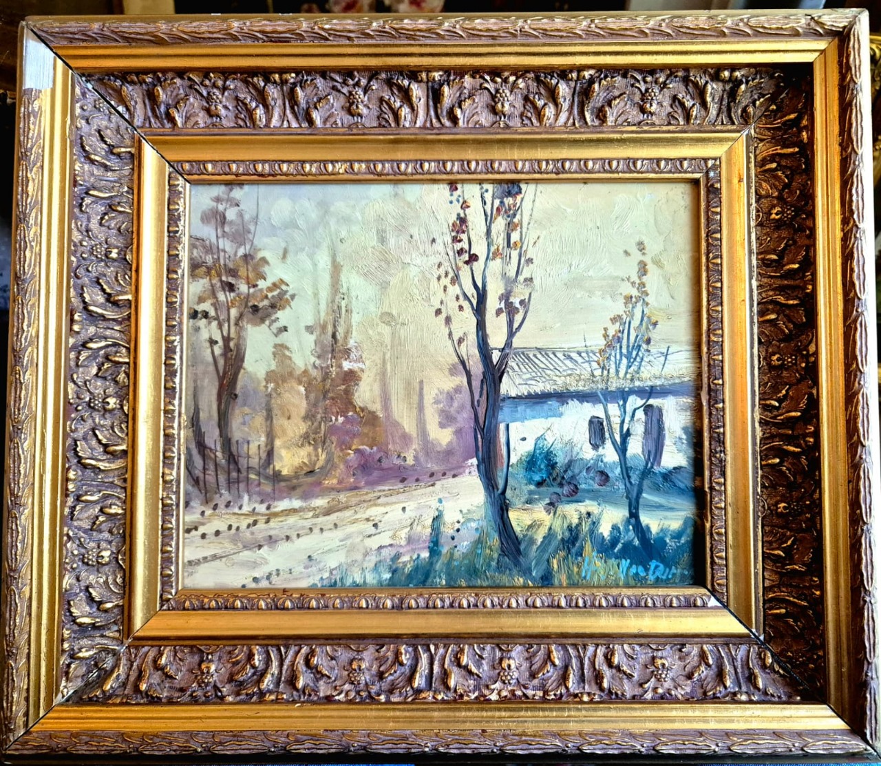 Cuadro paisaje Ulloa Burgos