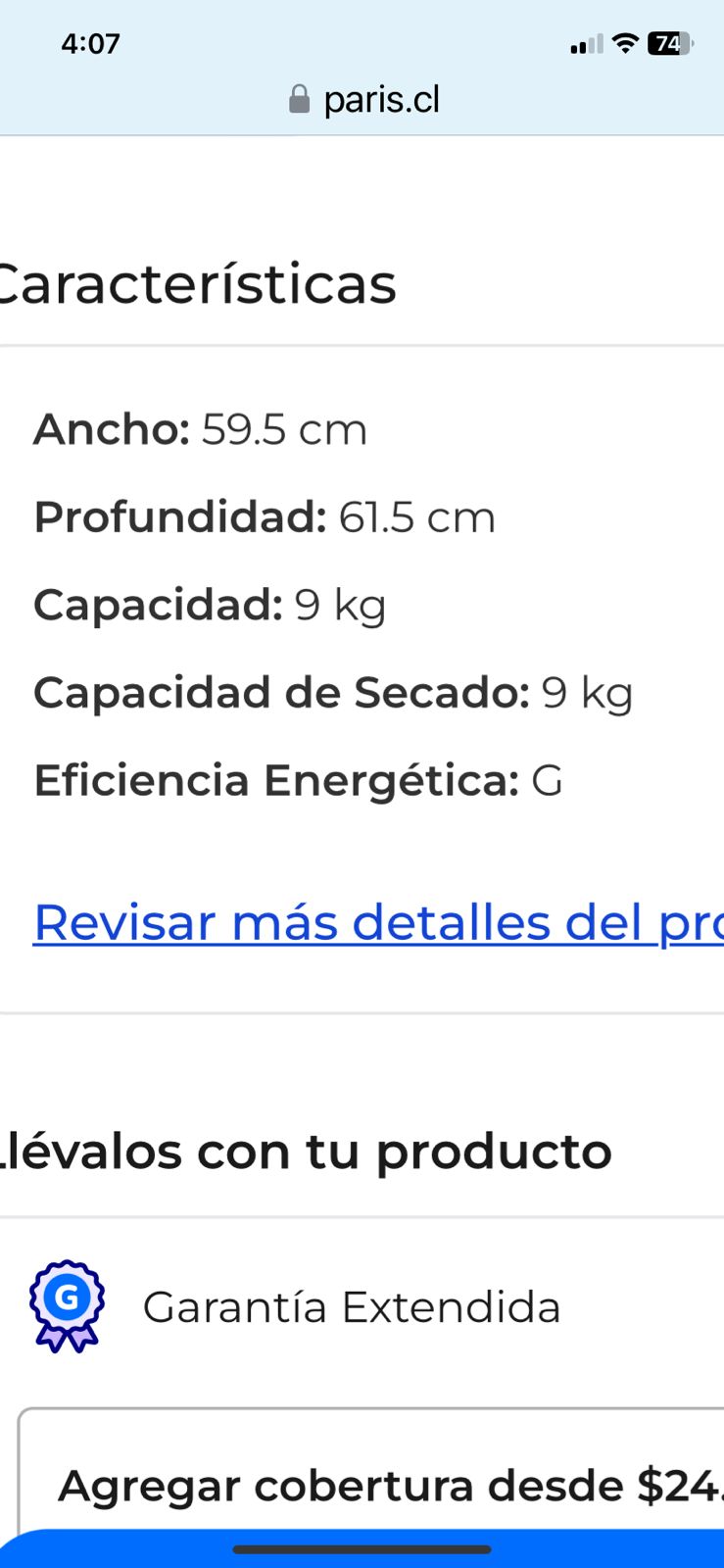 Secadora Midea 9 kg - Imagen 3