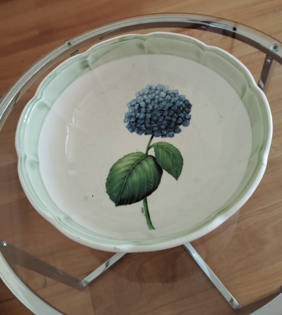 Bowl cerámica hortensia L. Mauri