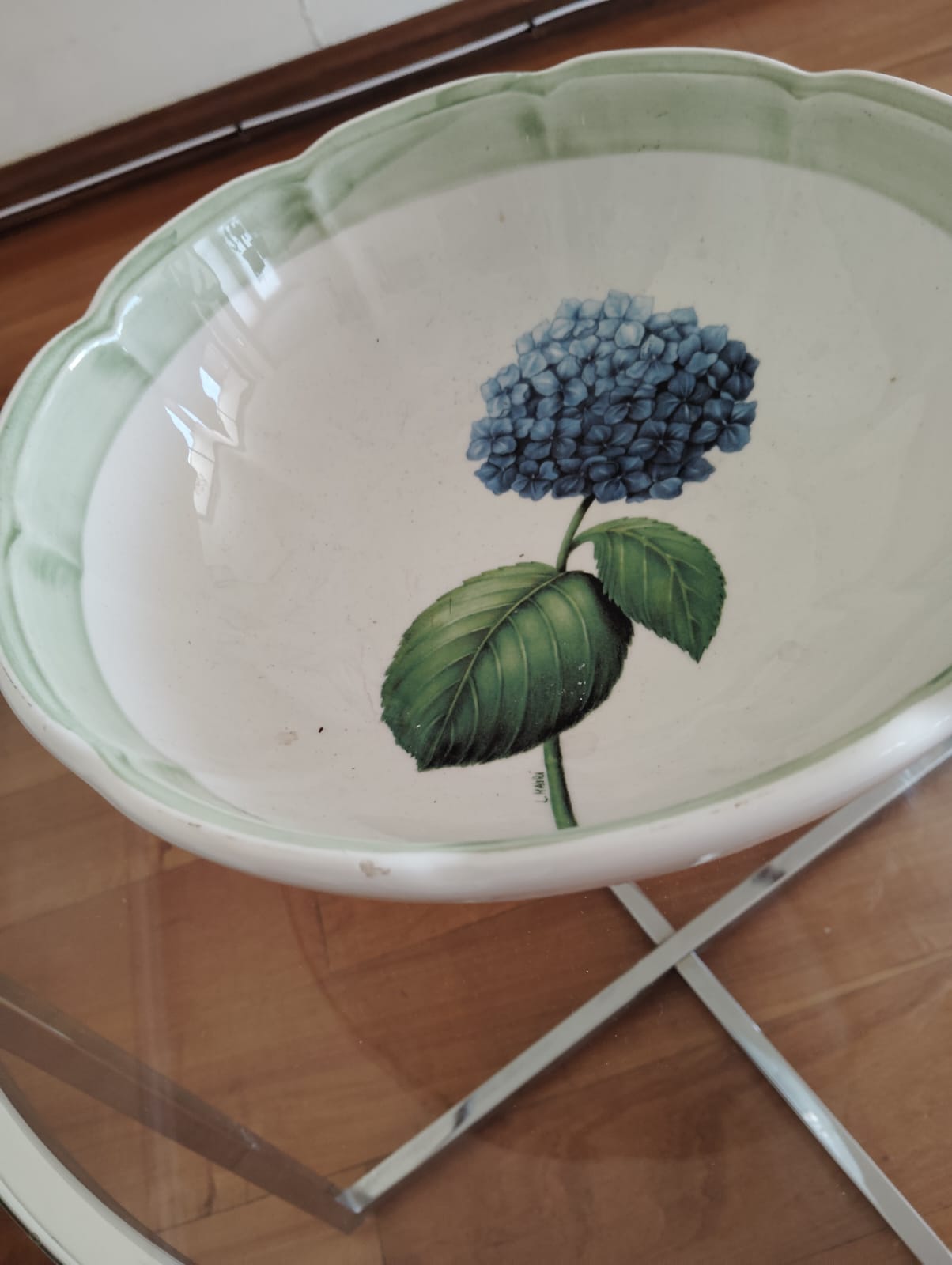 Bowl cerámica hortensia L. Mauri - Imagen 2