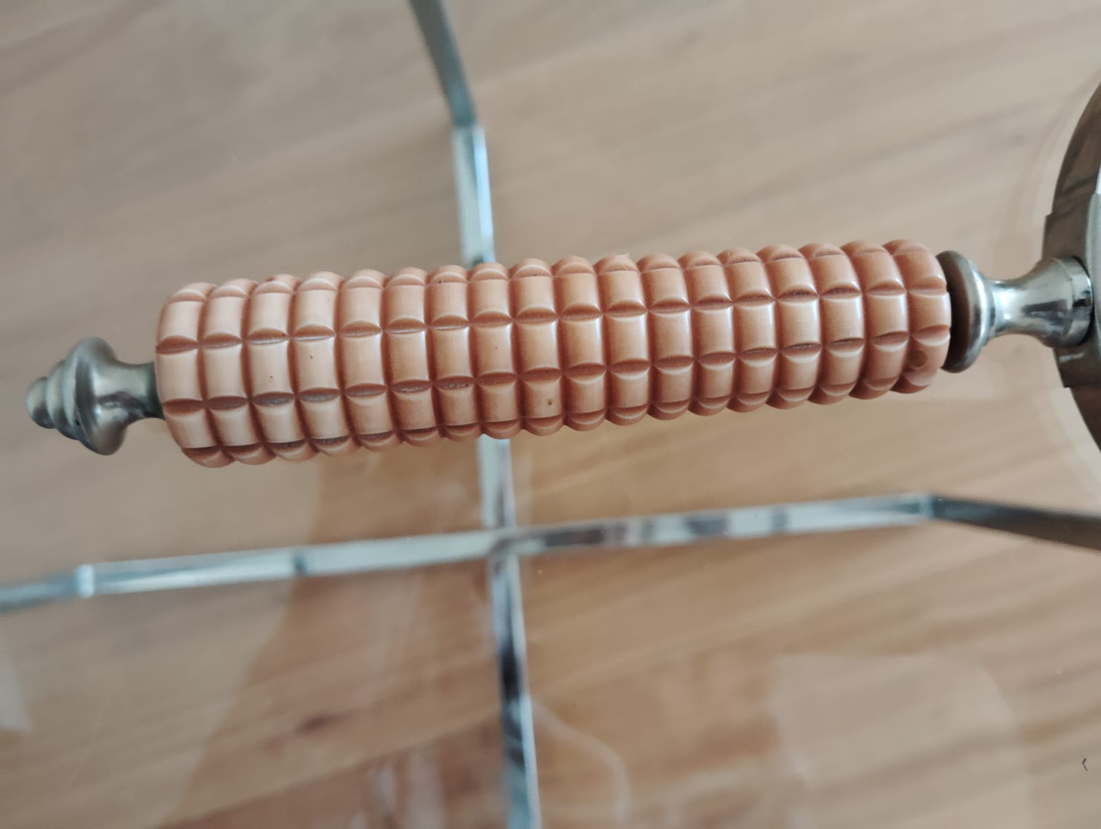 Lupa antigua metálica - Imagen 2