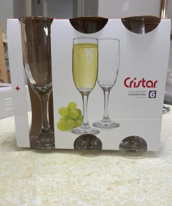 Set 6 copas Champagne