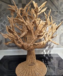 Árbol de la vida en mimbre
