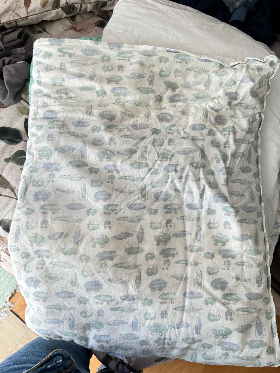 Cuna madera blanca con ropa de cama - Imagen 16