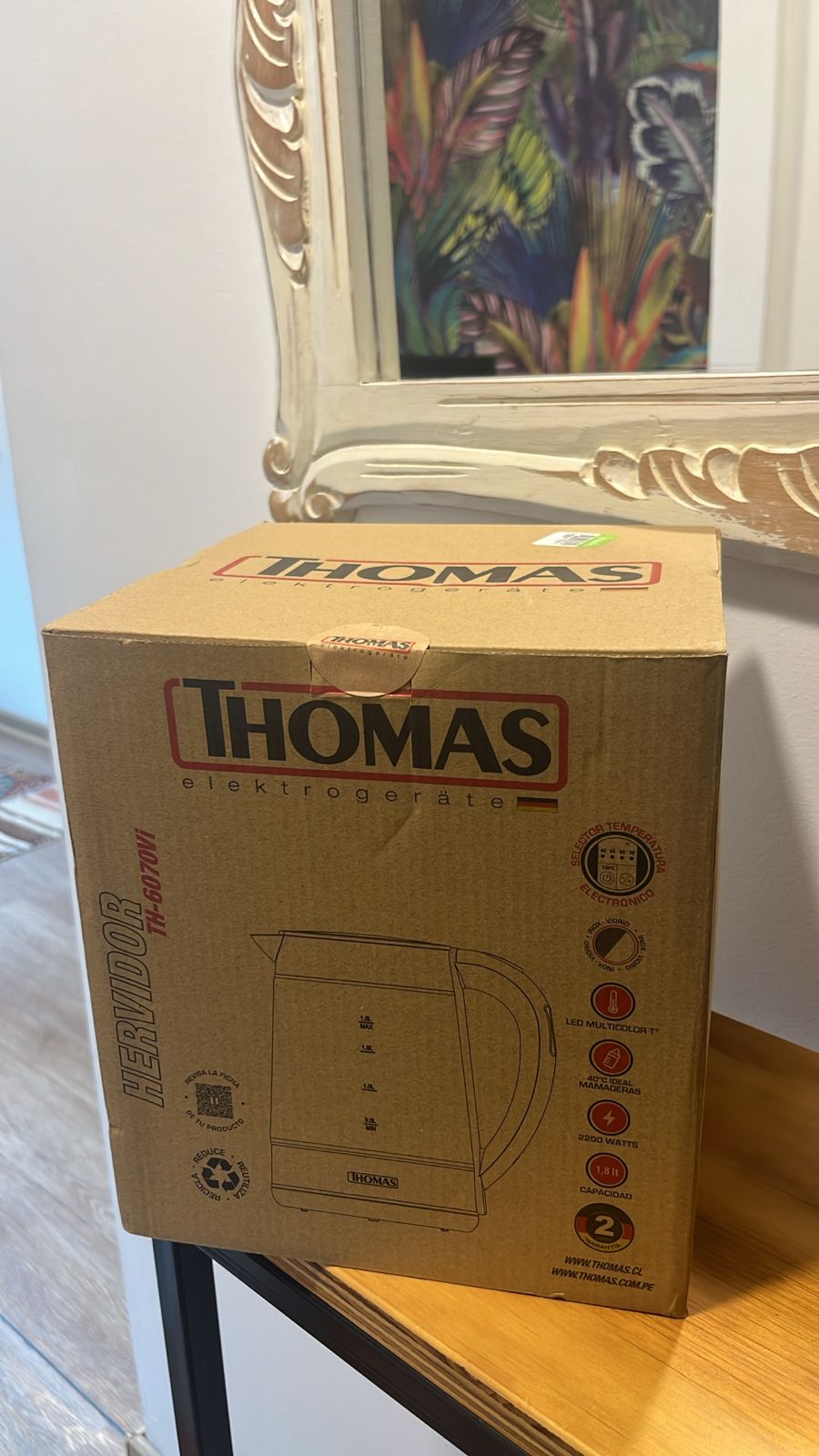 Hervidor Thomas transparente - Imagen 2