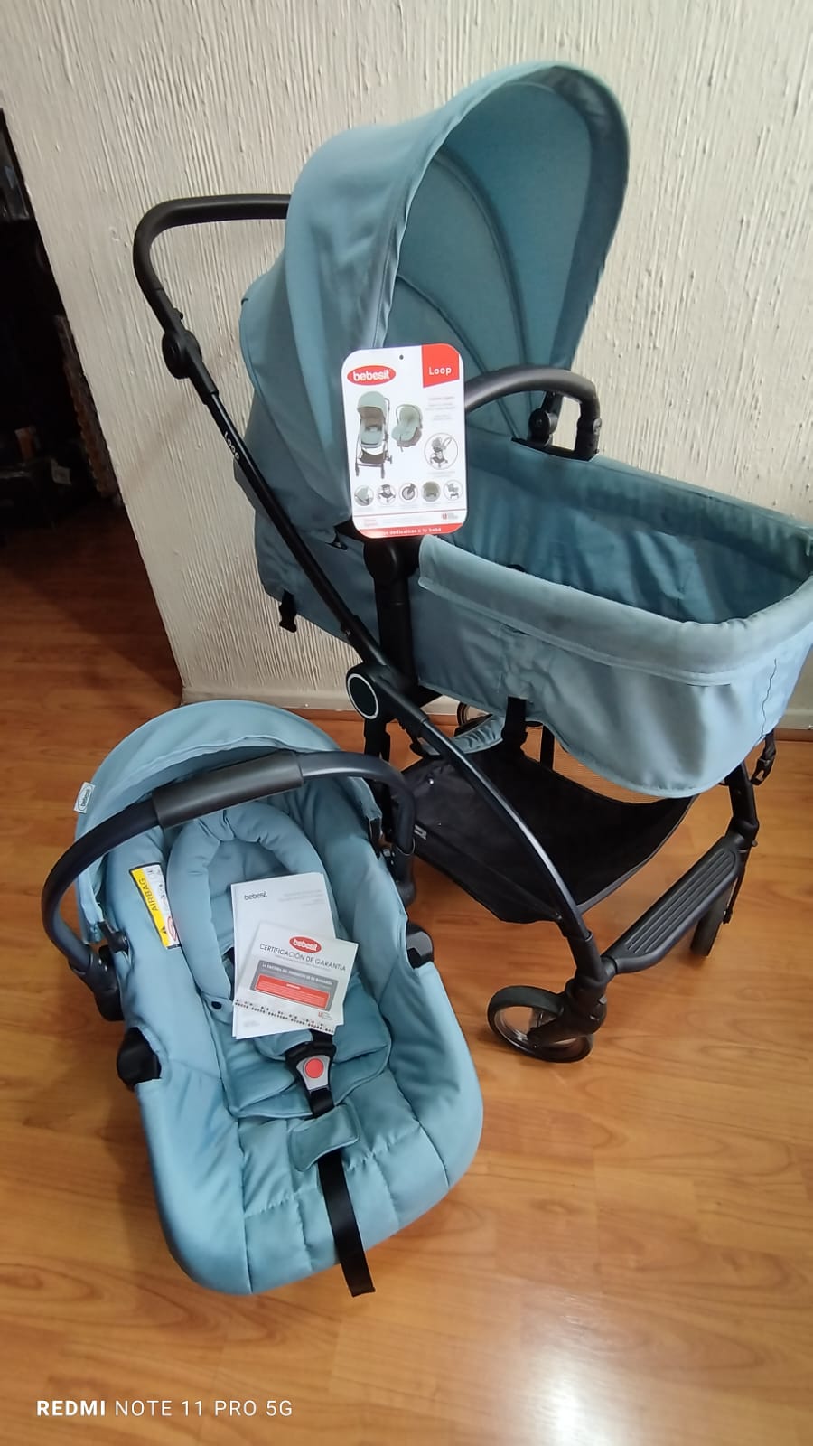 Coche Bebesit Travel System Loop - Imagen 7