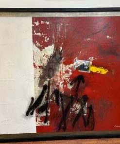 Cuadro abstracto de Rodrigo Alvarado