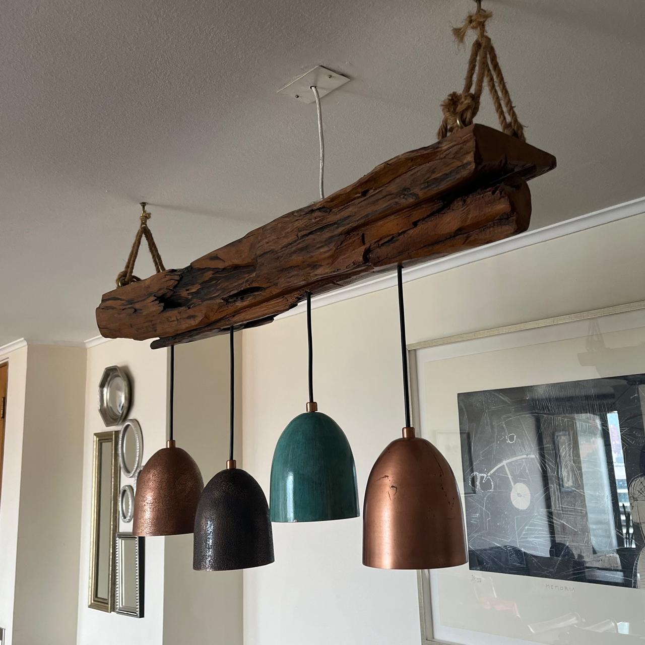 Durmiente de roble para lámpara - Imagen 3