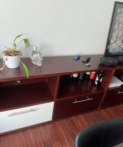 Rack TV mueble 4 cajones