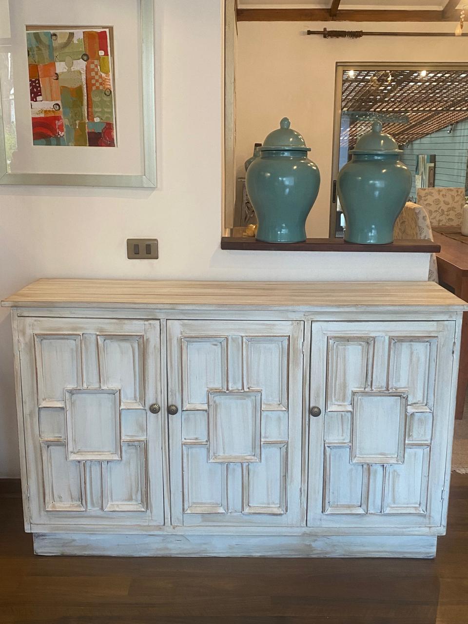 Buffet 3 cuerpos roble recién renovado