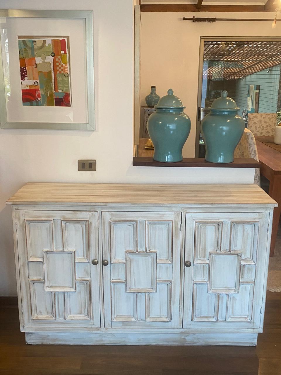 Buffet 3 cuerpos roble recién renovado - Imagen 4