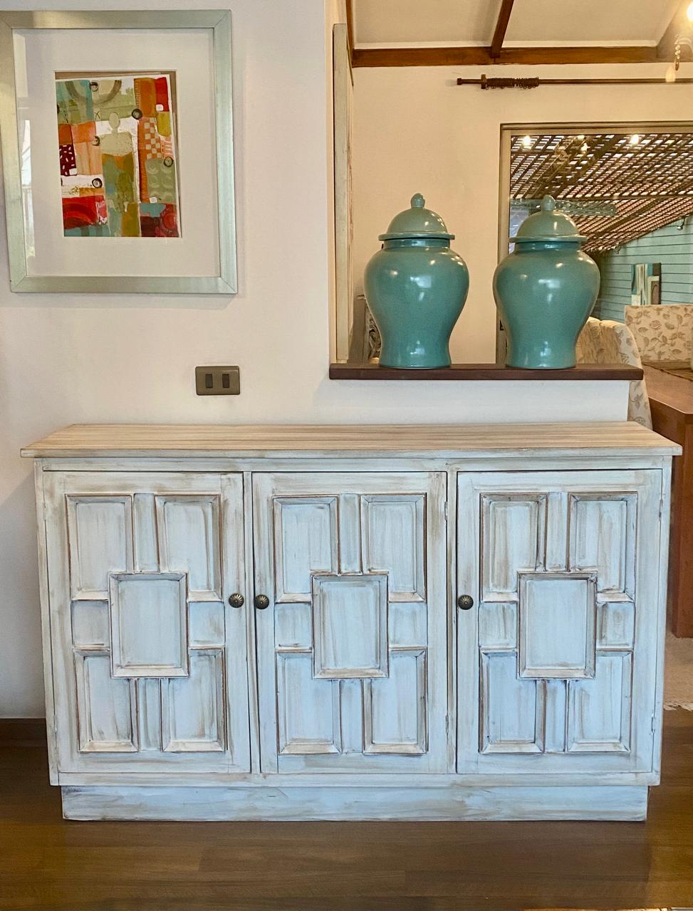 Buffet 3 cuerpos roble recién renovado - Imagen 5