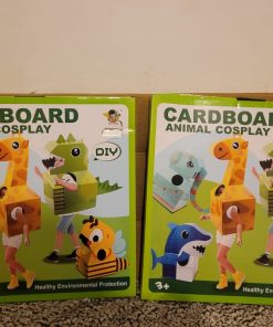 Disfraz infantil de cartón