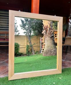 Espejo madera rústico Pino Finger