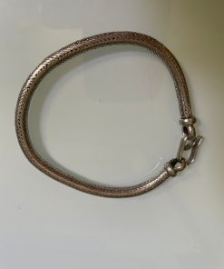 Pulsera cola de ratón plata