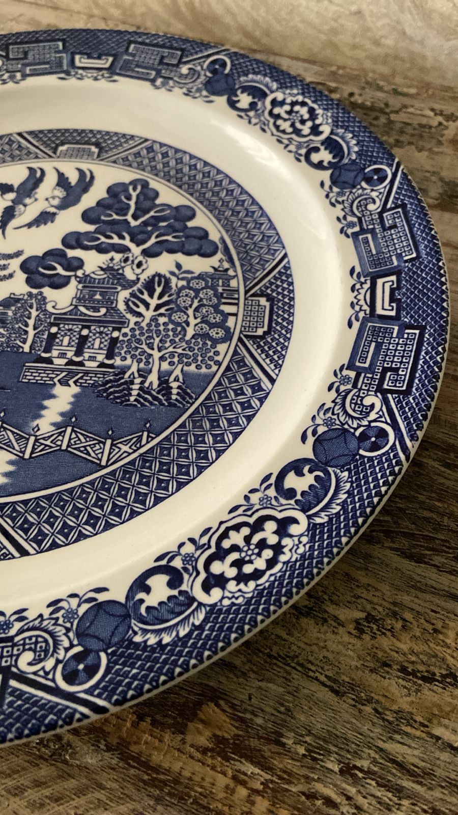 Plato Willow decorativo Wood & Sons - Imagen 3