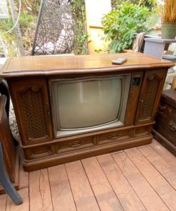 Televisor Zenith vintage con mueble