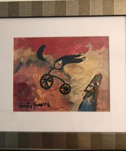 Cuadro bicicleta de Santos Guerra