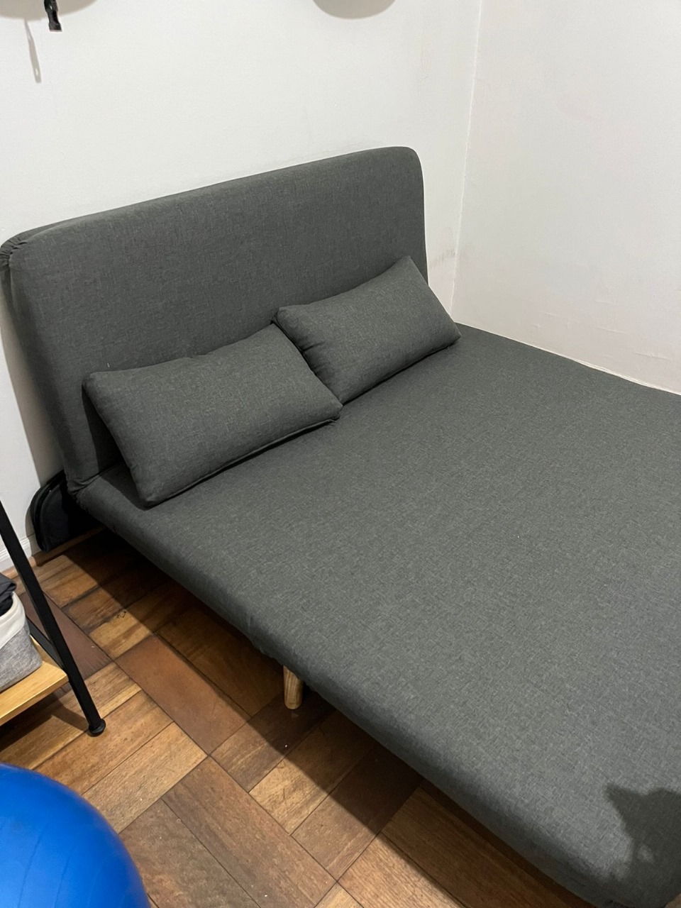 Sofá cama 2 cuerpos negro Sur Diseño - Imagen 2