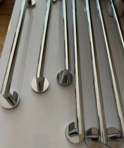 Barra para toalla acero cromado