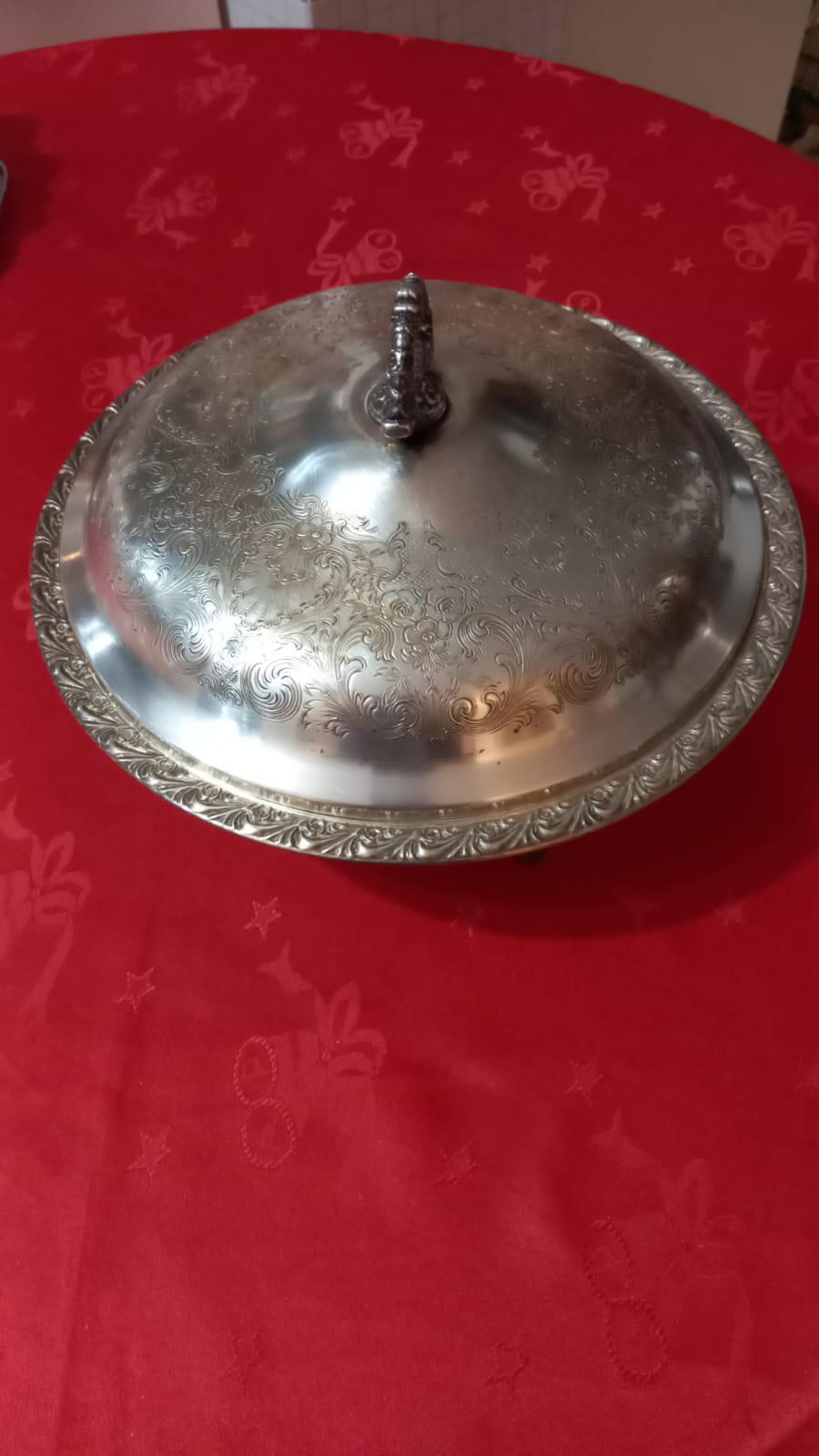 Fuente con tapa peltre - Imagen 4