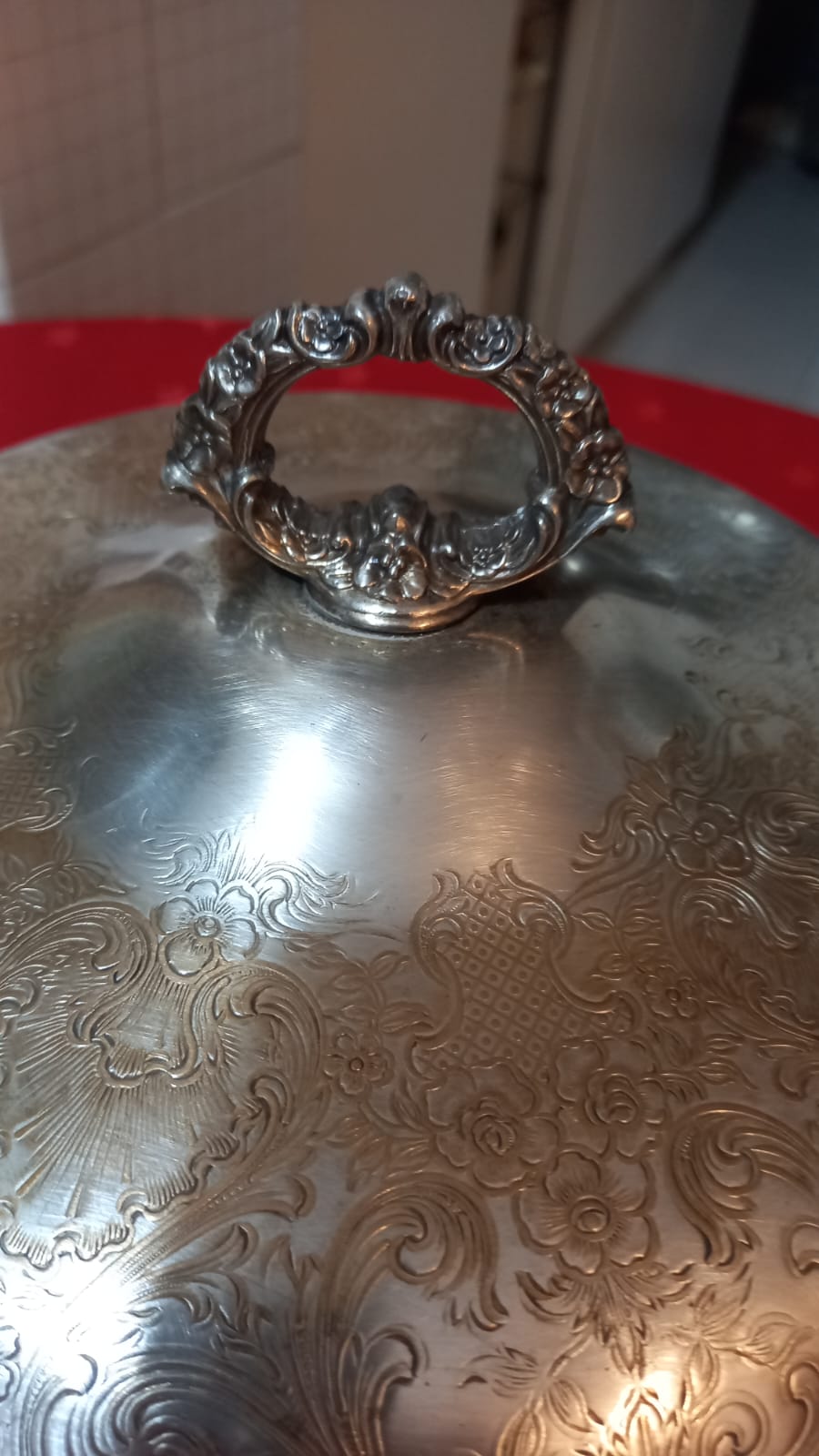 Fuente con tapa peltre - Imagen 6