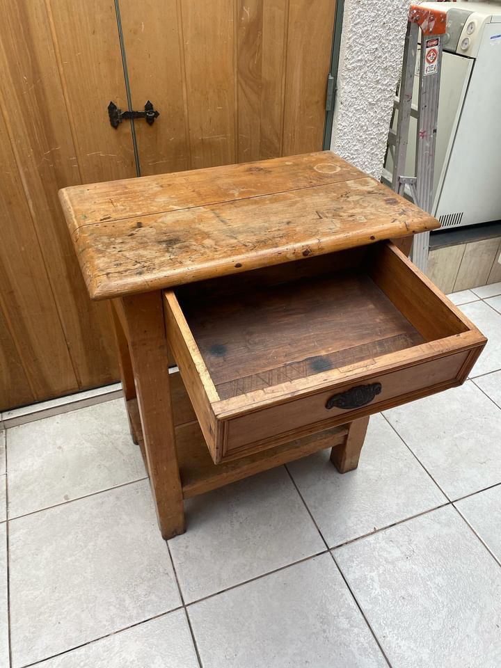 Velador mesa lateral ferrocarriles del estado - Imagen 4