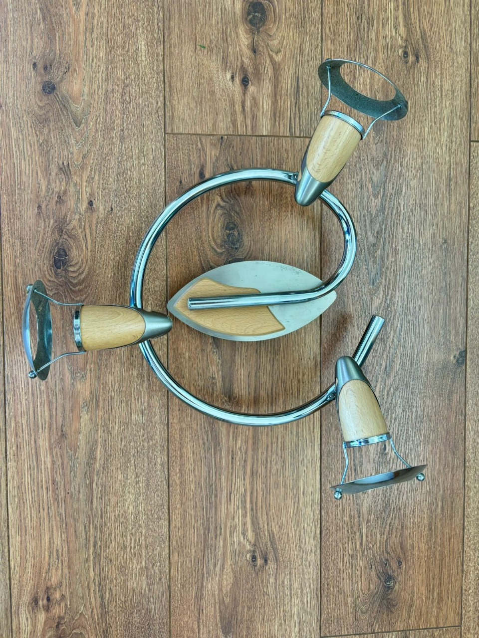 Lámpara de techo 3 luces circular