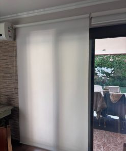 Cortina roller Flexalum blancas black out