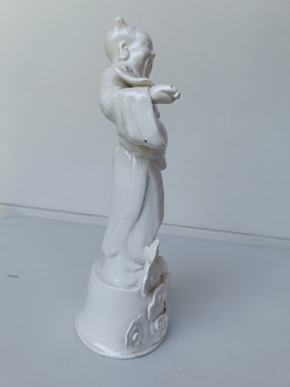 Figura china de porcelana blanca - Imagen 2