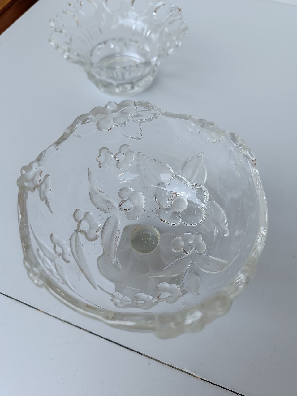 Set pocillo y copa de vidrio - Imagen 4