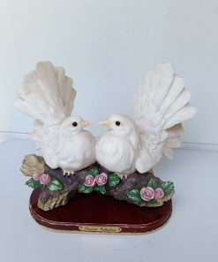 Figura aves en porcelana