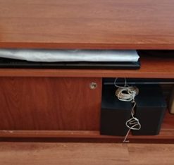 Rack TV puerta corrediza