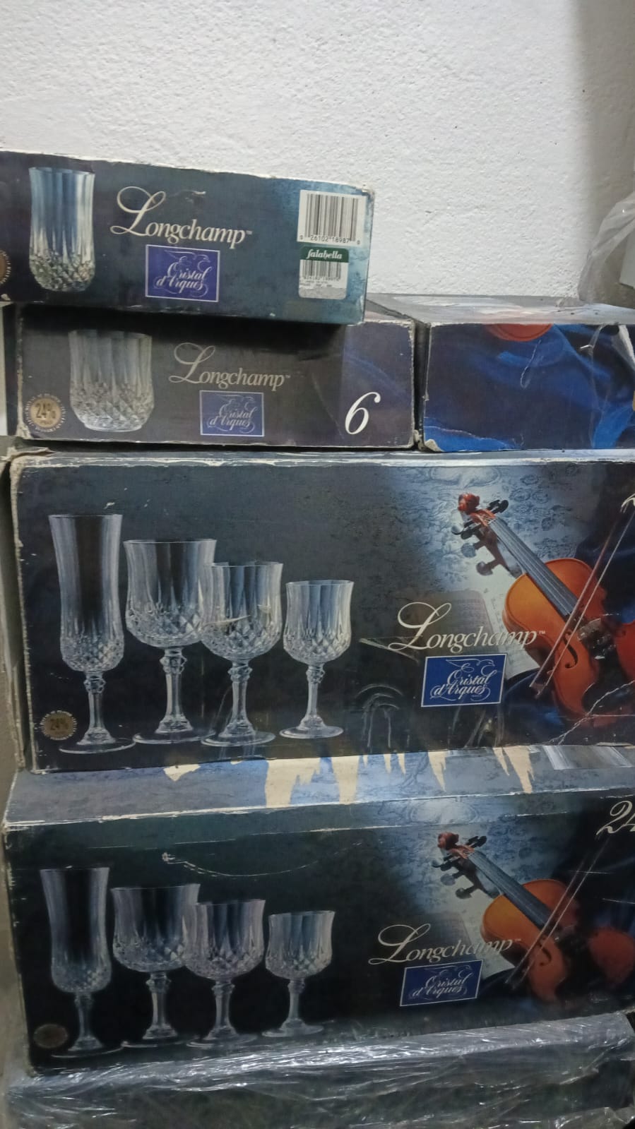 Copas de Cristal D Arques - Imagen 2