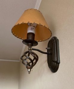 Par aplique fierro forjado living