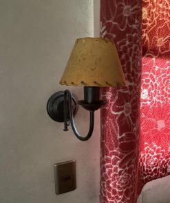 Par aplique fierro forjado dormitorio