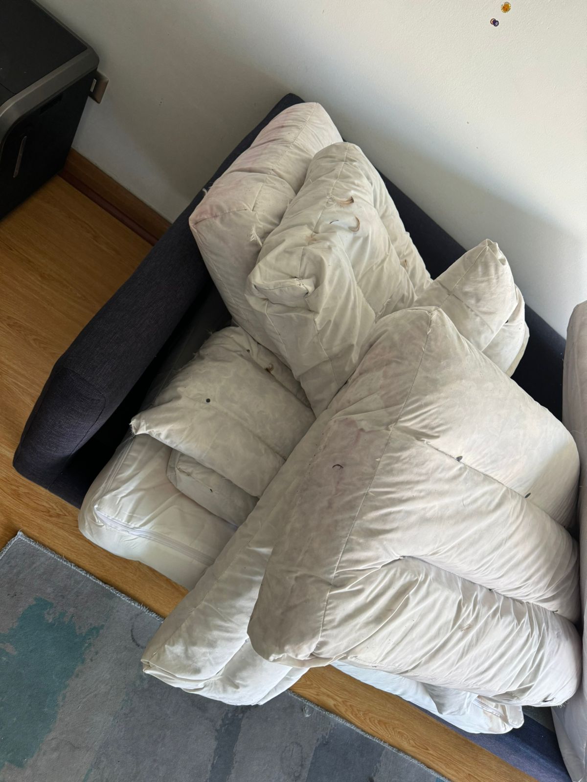 Sofá 3 cuerpos Rosen grafito - Imagen 5