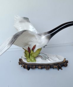 Figura cisne porcelana Bavaria