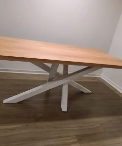Mesa de comedor Lenga con fierro